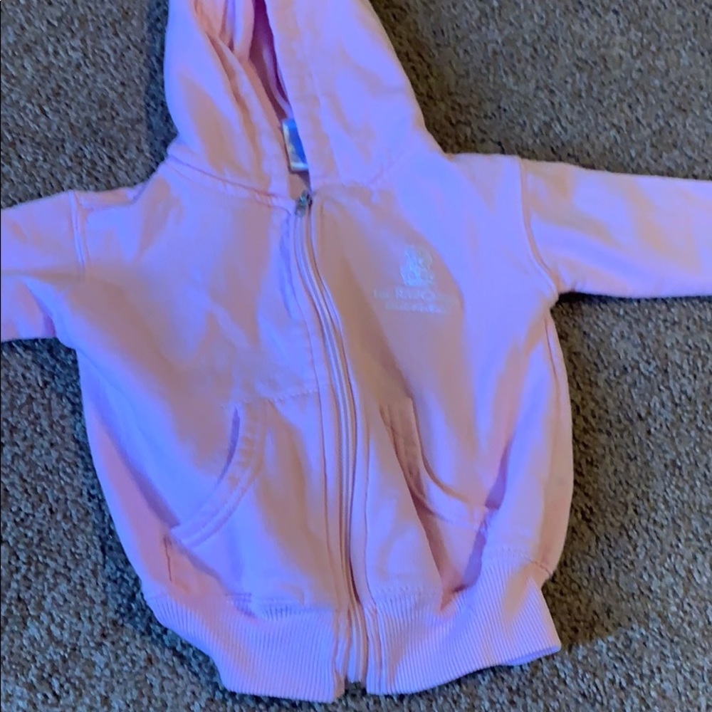 Girls light pink jacket